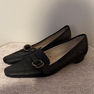 Elegant Talbots Black Loafers
